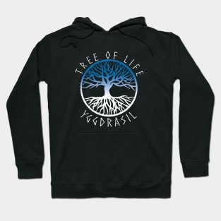 Yggdrasil Tree of Life Pagan Witch As Above So Below Hoodie